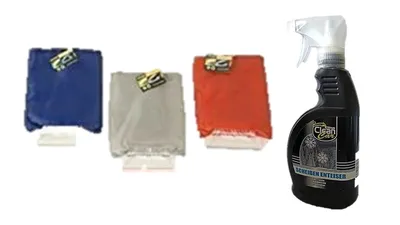 Produktbild von Eiskratzer mit Handschuh plus  Scheiben Enteiser spray, Scheibenenteiser-Spray, Scheibenenteiser