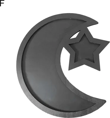 Produktbild von Dekorative Aufbewahrungsschale universelle Holzhitze-resistente Mondstar, die Haushaltsvorräte für Haushaltsdienste servieren-F