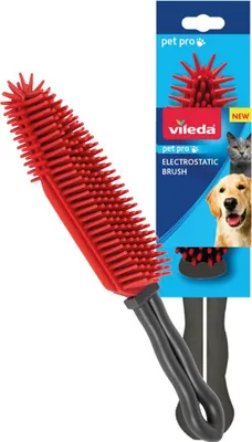 Obrázok produktu pre Elektrostatická kefa na vlasy a srsť Vileda PET PRO