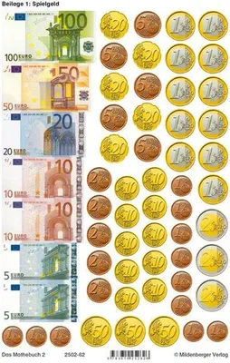 Immagine prodotto di Mathebuch 2/Arbeitsbeilagen/Euro