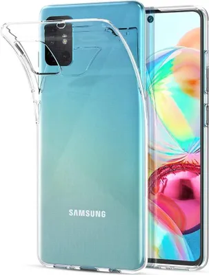 Zdjęcie produktu dla Etui na Samsung Galaxy A71 - Przezroczyste etui na telefon komórkowy Odporne na zarysowania etui ochronne Ultra Thin Phonillico®