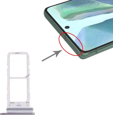 Image de Support pour deux cartes SIM pour Samsung Galaxy Note 20, noir - Pièce de rechange pour le plateau de cartes