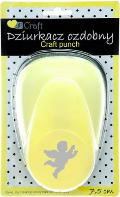 Immagine prodotto di Punzone decorativo 7,5 cm - angelo - DpCraft