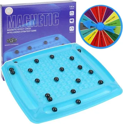 Zdjęcie produktu dla Magnetyczna rodzinna gra planszowa Magnetyczne szachy 20 kulek