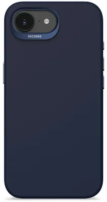 Image de Decoded AntiMicrobial Silicone Backcover iPhone 16e Navy