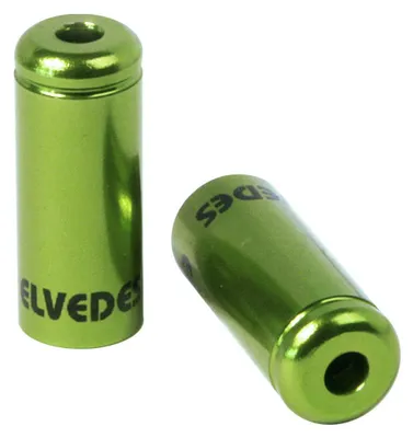 Produktbild von ELVEDES Kabelhut 5 mm Aluminiumgrün (10st)
