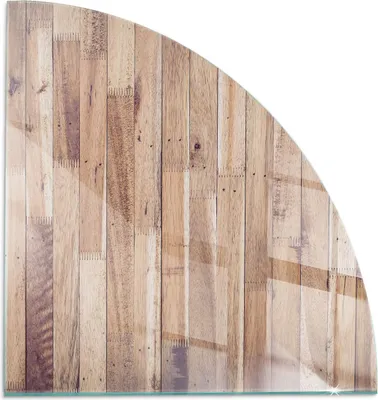Imagen del producto de Tablas de madera en un diseño – Placa de vidrio para – estufa de leña – Placa de vidrio para chimenea – Vidrio protector – Placa de protección contra chispas – Placa de vidrio resistente al fuego – Placa de protección contra el calor – Protección para el suelo de vidrio – 1/4, 100x100 cm