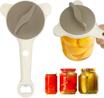 Image de Ouvre-bouchon - En acier inoxydable - Poignée ergonomique - Compact
