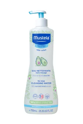Zdjęcie produktu dla Mustela, Woda oczyszczająca bez spłukiwania, 750 ml