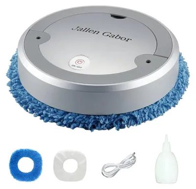 Obrázok produktu pre Verk 24652 Robotický mop s UV světlem, bezdrátový, 2400 mAh, stříbrný