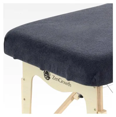 Produktbild von Bezug für Massageliege ohne Gesichtsaussparung | 100 | 63 cm - 71 cm x 185 cm | Für alle Massage- oder Behandlungsliegen (Grau)