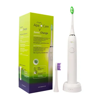 Produktbild von ApaCare Sonic Change - elektrische Schallzahnbürste mit Wechsel-Akku & 5 Modi