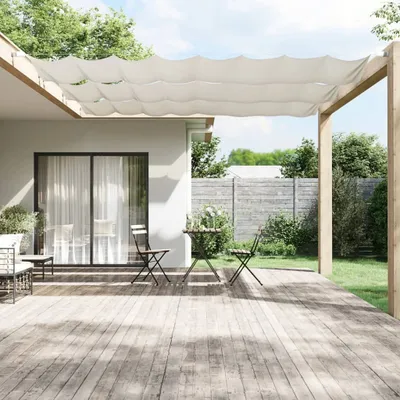 Obrázek produktu pro vidaXL Vertikální markýza bílá 100x1200 cm Oxford Fabric