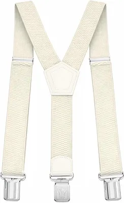Produktbild von Verstellbare Hosenträger für Herren – Breite 4 cm – Robuste Clips – Geeignet für Damen und Herren