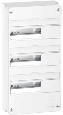 Image de Tableau électrique nu SCHNEIDER R9H13403 3 rangées 13 modules Resi9
