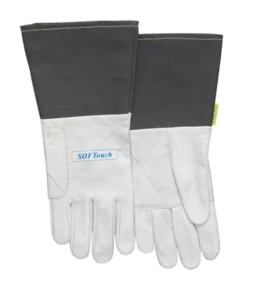 Produktbild von 5-Finger-Schweißerhandschuhe WELDAS 10-1004 S