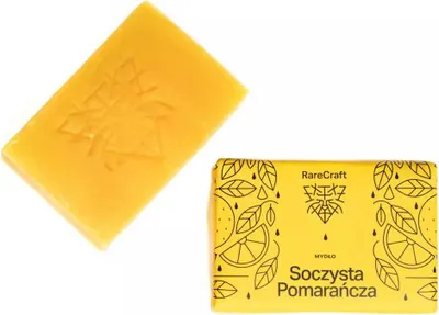 Produktbild von Saftige Orangen-Körperseife - RareCraft - 110 g