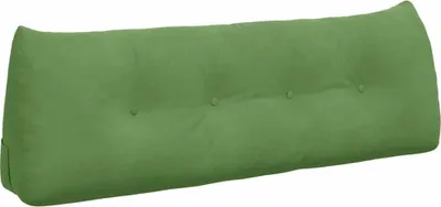 Immagine prodotto di vidaXL Cuscino per lo schienale Verde chiaro 140 x 24 x 50 cm Velluto