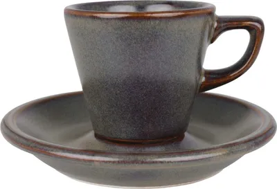 Produktbild von Bonna Gloire - Espressotassen und Untertasse - 70 cc - Porcelain - 6er set