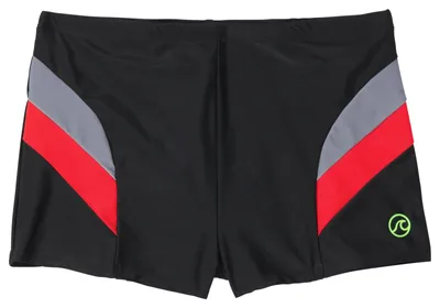 Produktbild von Bellonda Übergrößen Badepants schwarz-rot-grau