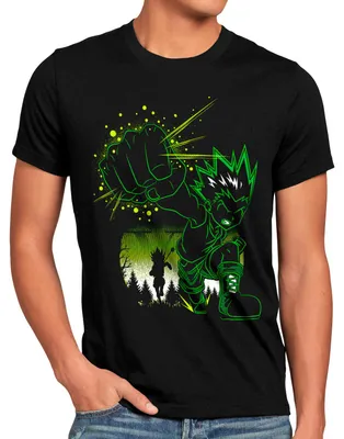 Produktbild von BaumwolleCloud The Jajanken Herren T-Shirt hunter anime japan manga x