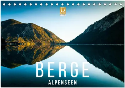 Produktbild von Berge. Alpenseen (Tischkalender 2026 DIN A5 quer), CALVENDO Monatskalender