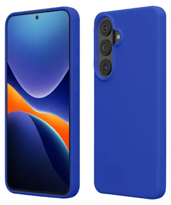 Produktbild von kwmobile Handyhülle für Samsung Galaxy S26 Plus Hülle - Case Silikon - Kabelloses Laden - Schutzhülle Cover in Baltik Blau