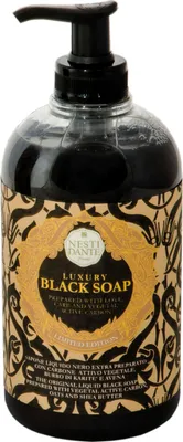 Immagine prodotto di Nesti Dante Luxury Black mit Aktivkohle Liquid Soap/Flüssigseife 500 ml