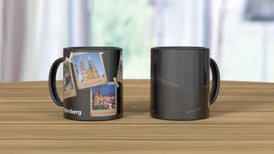 Produktbild von 1. FC Nürnberg Tasse Magic Polaroid