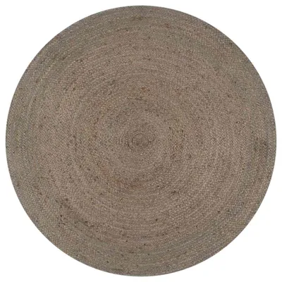 Zdjęcie produktu dla Ręcznicie tkany dywan z juty, okrągły, średnica 150 cm