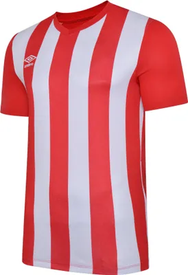 Produktbild von Umbro - "Ramone" Trikot für Herren UO152 (S) (Zinnoberrot/Weiß)