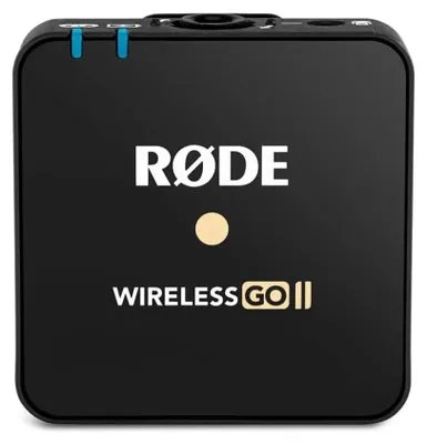 Obrázek produktu pro RØDE Wireless GO II TX, Mikrofon se sponou, 50 - 20000 Hz, 24 bit, 48 kHz, 22 dB, 100 dB