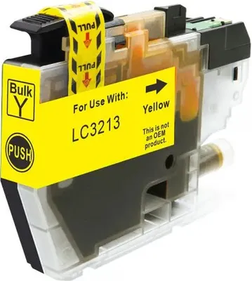 Produktbild von Boxstuff Tinte passend für Brother LC3213 Y - Gelb
