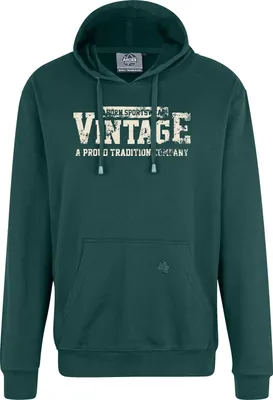 Produktbild von Übergrößen Kapuzen-Sweatshirt AHORN SPORTSWEAR Vintage beige Bottle Green 6XL