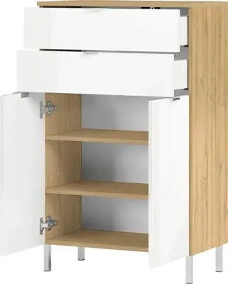 Zdjęcie produktu dla Germania GW-ESA szafka średnia biała 60 x 97 x 34 cm 8531-552