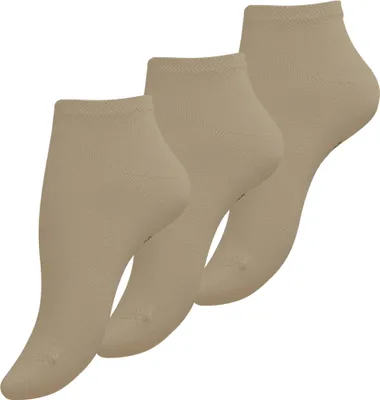Produktbild von Vincent Creation® Damen "Bambus" Sneaker Socken 6 Paar 43-46 beige