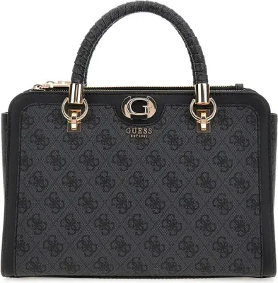 Produktbild von Guess Orlina Logo Society Tasche Schwarz Schwarz One Size