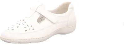 Produktbild von Waldläufer Slipper durchbrochen in weiss/weiss kombi, Gr. 7