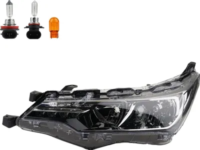 Zdjęcie produktu dla Johns, reflektor lewy + żarówka pasująca do Toyoty Corolla E18 z LWR 07/16-