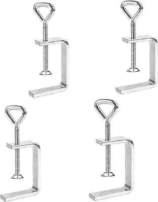 Productafbeelding van C klemmen 4 stuks, verstelbaar, gegalvaniseerd koolstofstaal, voor houtbewerking