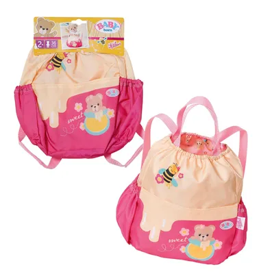Produktbild von BABY born Bärrucksack - Kinderrucksack mit verstellbaren Gurt und großer Öffnung