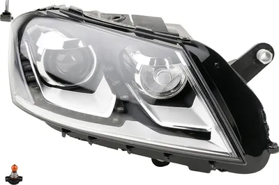 Produktbild von Scheinwerfer + Blinkersockel passend für VW Passat 36 rechts + Leuchtmittel Johns