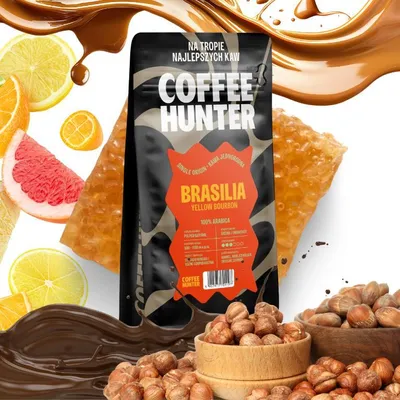 Obrázek produktu pro Brasilia Yellow Bourbon 1000g kávová zrna