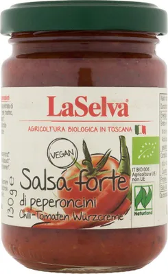 Immagine prodotto di Salsa forte - di peperoncini 130g