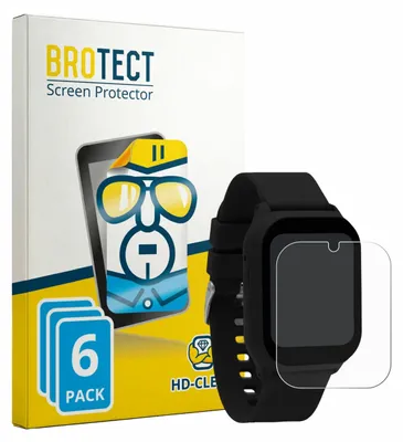 Produktbild von 6x Für One2Track Connect You Schutzfolie BROTECT Displayschutz Display Schutz Folie Klar Transparent