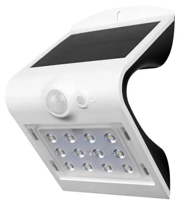 Produktbild von 2er Set LED Solar Wandlampen mit Bewegungsmelder VT-767-2-W