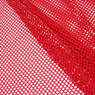 Produktbild von Gitterstoff Meterware elastisch rot 1,5m