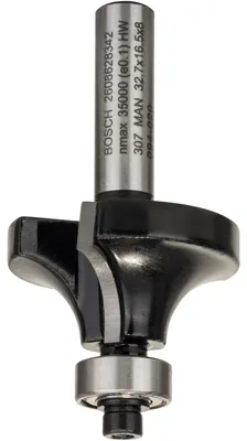 Zdjęcie produktu dla Bosch 2 608 628 342, Frez zaokrąglający, 57 mm, 1,62 cm, 3,27 cm, 1 szt.