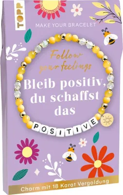 Produktbild von Follow your Feelings - Make your bracelet - Schmuckset Positive