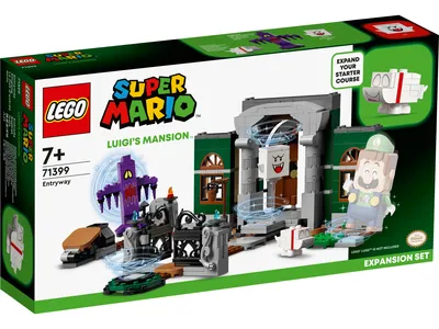Zdjęcie produktu dla LEGO Super Mario Zestaw rozszerzający Wejście do rezydencji Luigiego™, Zestaw do budowania, 7 lat(a), Plastik, 504 szt., 545 g